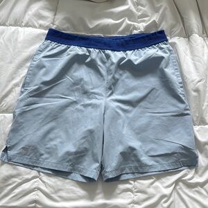 Men's Blue Athletic Shorts